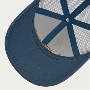 CASQUETTE STETSON BASEBALL FISHING ROD - bleu