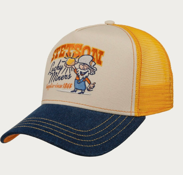 CASQUETTE  STETSON Trucker Lucky Miners