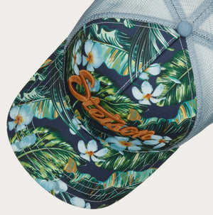 CASQUETTE  STETSON Trucker HAWAII FLOWER