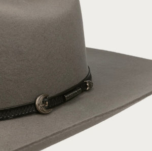 CHAPEAU STETSON Western Laramie Wool - gris