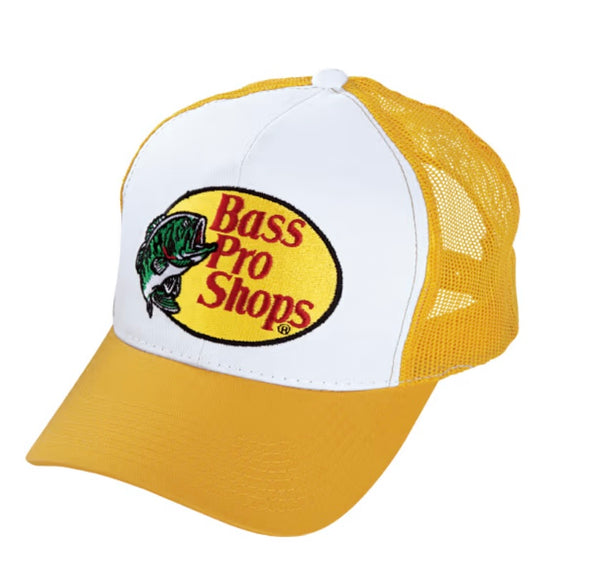 Casquette BASS PROSHOPS-JAUNE