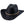 CHAPEAU WESTERN ENFANT  BULLHIDE GARLAND - black
