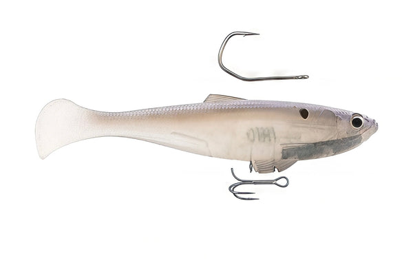 LEURRE SOUPLE ZMAN SWAG LT 5’’ - White back