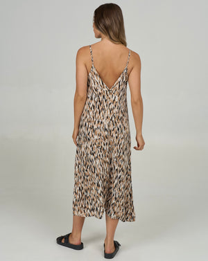 Robe SALTY CREW DREAMLAND MIDI DRESS - SAND BAR