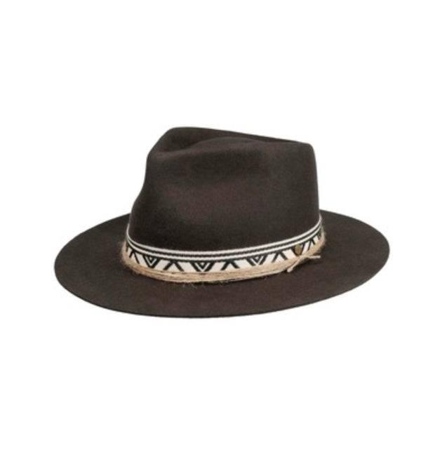 CHAPEAU STETSON FEDORA WOOLFELT