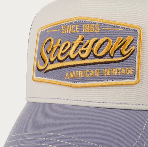 CASQUETTE  STETSON Trucker Since 1865 Vintage - lilas