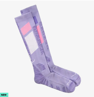 CHAUSSETTES BUFF THERMONET OVER THE CALF - IRIS