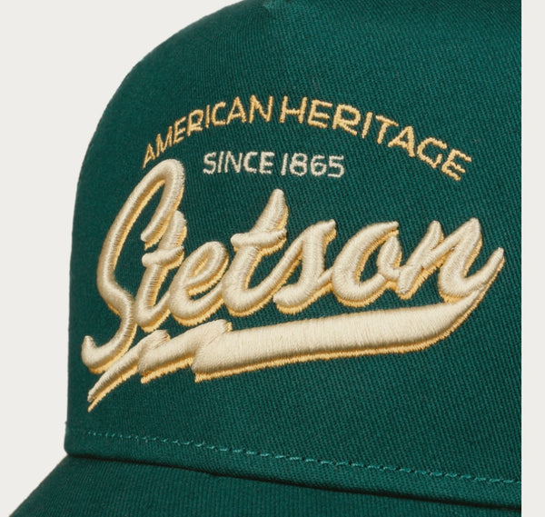 CASQUETTE STETSON American Heritage - verte