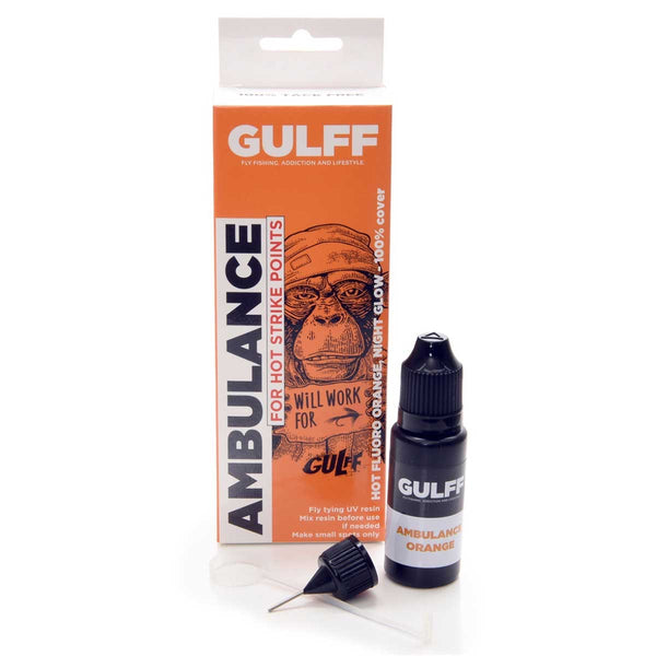 RÉSINE UV GULFF ambulance 15ml fluo orange