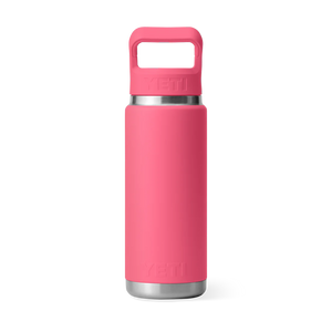 BOUTEILLE YETI RAMBLER 26OZ (760ml) C STRAW bouchon paille (TROPICAL PINK)
