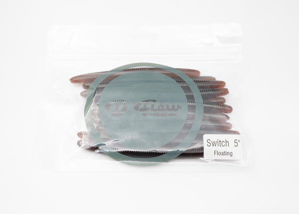 LEURRE WORM D-FLOW SWITCH 5" Floating #cola