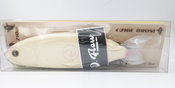 LEURRE D-FLOW KOREA  OROSI G210F en bois #4 BONE