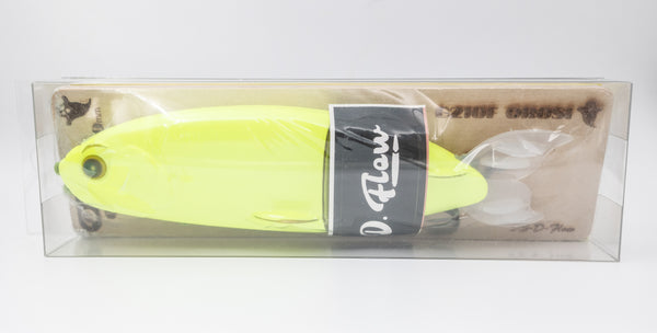 LEURRE D-FLOW KOREA  OROSI G210F en bois #3 CHARTREUSE