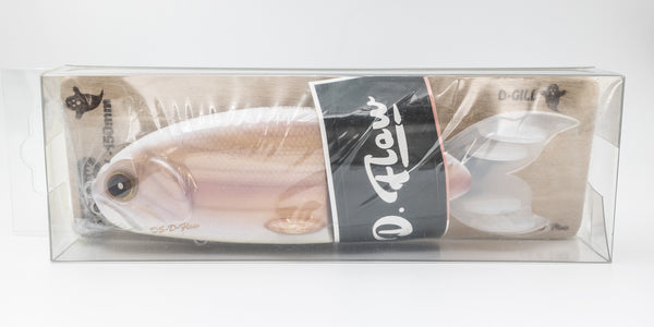 LEURRE D-FLOW KOREA  D-GILL G150F en bois #Natural white