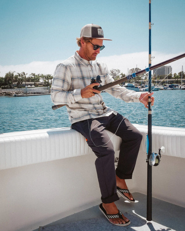 CHEMISE SALTY CREW EARLY BIRD FLANNEL - BIRCH