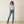 CHEMISE femme ARIAT  Team Kirby Stretch Western Shirt - kentucky blue