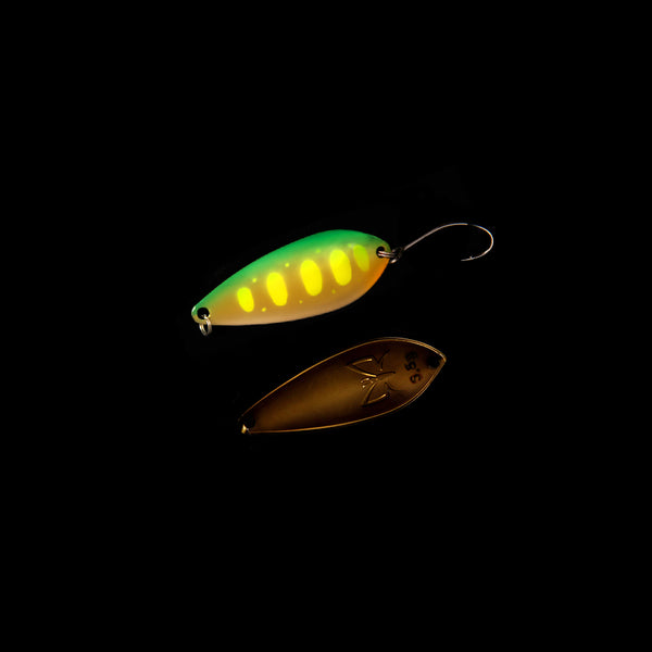 CUILLÈRE ONDULANTE MORPHO ONYX 3,5g - yellow tiger