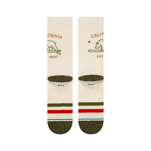 CHAUSSETTES STANCE CALIFORNIA REPUBLIC 2 CREW SOCK
