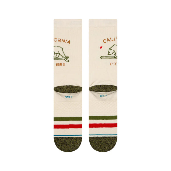 CHAUSSETTES STANCE CALIFORNIA REPUBLIC 2 CREW SOCK