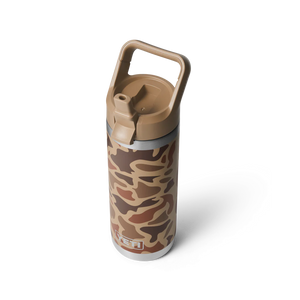BOUTEILLE YETI RAMBLER 18OZ (532ml) C STRAW  isotherme (wetlands camo)