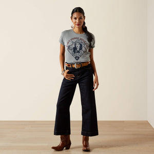 T-Shirt femme ARIAT DON’T PRESS YOUR LUCK - iceburg