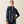 CHEMISE femme ARIAT  WOLSELEY - NAVY TOILE