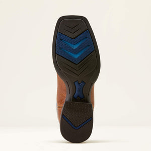 BOTTES HOMMES ARIAT Captivate Wide Square Toe Western - red oak / deep blue