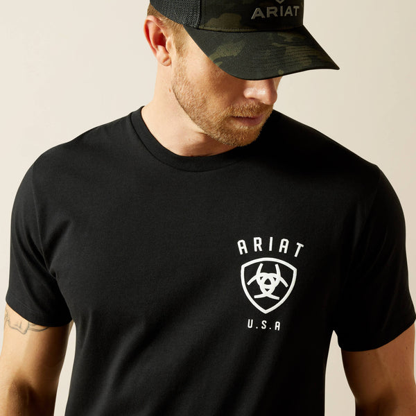 T-Shirt ARIAT FADED BULL