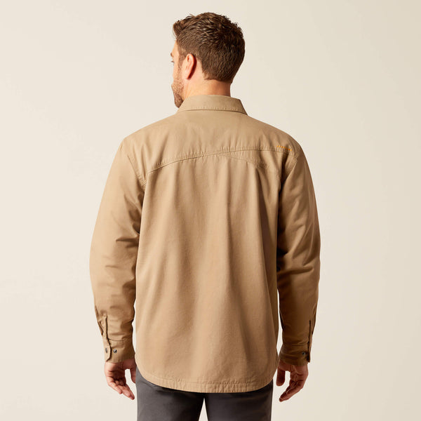 Men's ARIAT Rebar Canvas Shirt Jacket