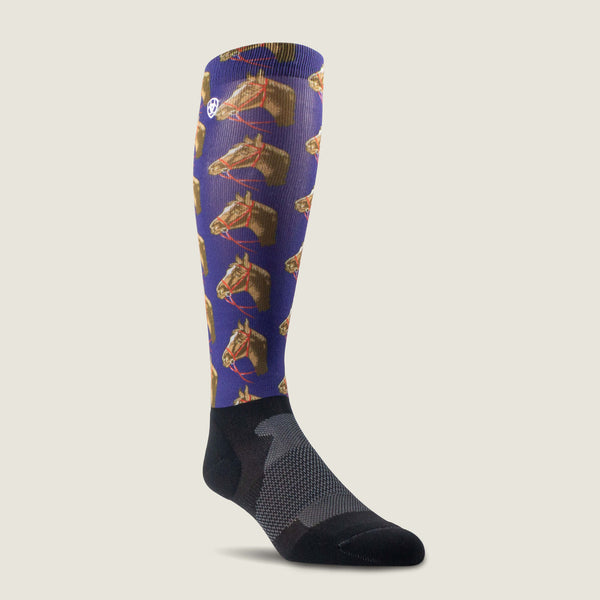 Chausettes ARIAT AriatTEK Slim Printed Sock