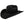 CHAPEAU STETSON MACOVA Western woolfelt by JJ HATS- black