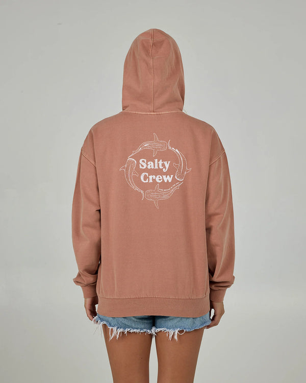 Sweat SALTY CREW RESPECT Zip Hoody Sierra