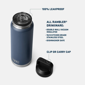 BOUTEILLE YETI RAMBLER 36OZ (1 Litre) (BLACK)