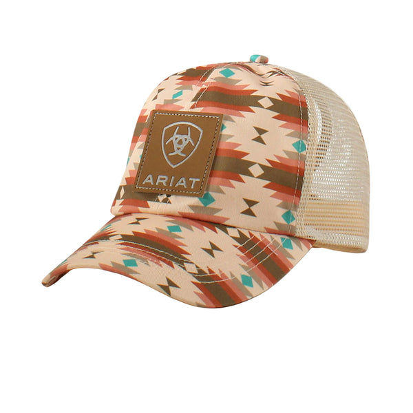 CASQUETTE ARIAT Southwest Print Logo Patch Cap
