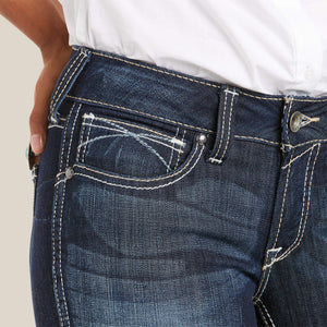 JEANS femme ARIAT R.E.A.L. Mid Rise Stretch Outseam Ella Skinny Jean