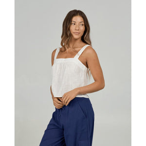 DÉBARDEUR SALTY CREW CHARTER CAMI - OFF WHITE