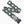 CEINTURE ARCADE TWILIGHT - oat/turquoise