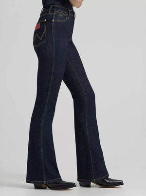 jeans femme LAINEY WILSON X WRANGLER LAINEY FLARE - longueur 32