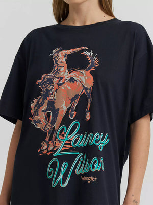 tshirt FEMME LAINEY WILSON X WRANGLER WORK DONT WORK TEE - oversize