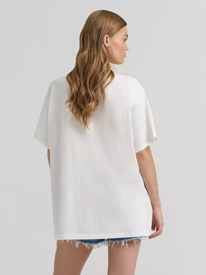 tshirt femme LAINEY WILSON X WRANGLER GIDDY UP TEE - oversize