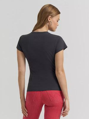 tshirt FEMME LAINEY WILSON X WRANGLER HORSE CARDS TEE