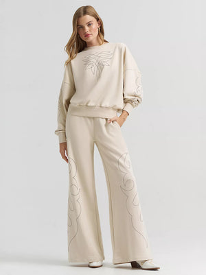 sweat femme LAINEY WILSON X WRANGLER COWBOY