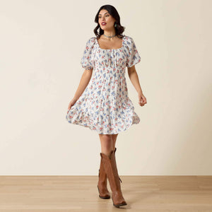 ROBE western femme ARIAT JULIET DRESS - FLORAL
