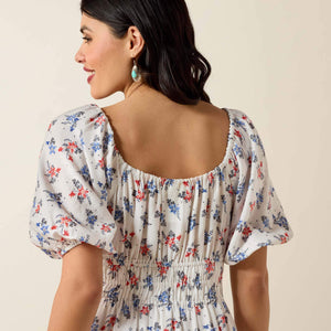 ROBE western femme ARIAT JULIET DRESS - FLORAL