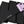 Ceinture ARCADE POLAR - BLACK / VIOLET