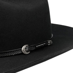 CHAPEAU STETSON Western Laramie Wool - black