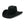 CHAPEAU WESTERN BULLHIDE RESILIENT 6X - black