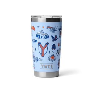 VERRE YETI  RAMBLER TUMBLER 20OZ (591 ML) (BIG SKY SUMMER CAMP)