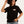 T-Shirt RINGERS WESTERN UNISEX UP NORTH - BLACK