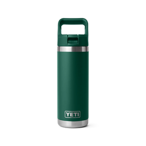 BOUTEILLE YETI RAMBLER 18OZ (532ml) C STRAW  isotherme ( Black Forest Green )